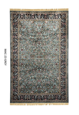 Gray Persian Silk Carpet