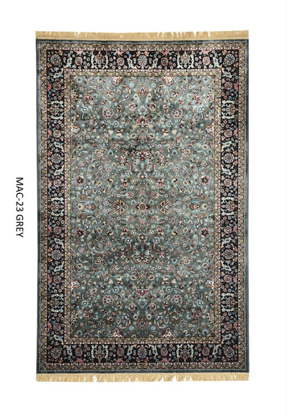 Gray Persian Silk Carpet