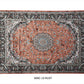 Rust Persian Silk Carpet