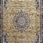 Gold Persian Silk Carpet