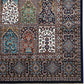 Black Persian Silk Carpet