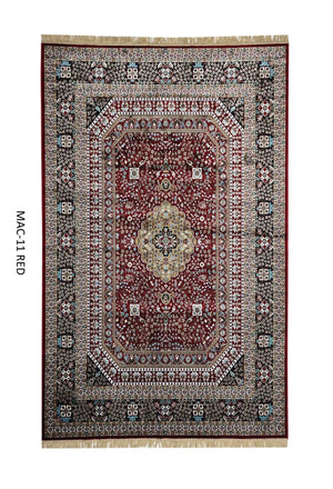 Red Persian Silk Carpet
