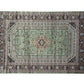 Green Persian Silk Carpet