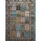 Blue Persian Silk Carpet