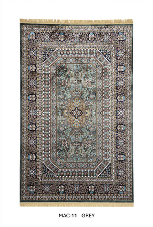 Gray Persian Silk Carpet