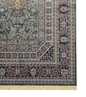 Gray Persian Silk Carpet