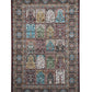 Burgundy Persian Silk Carpet